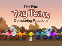 Tug Team Dirt Bike Fractions