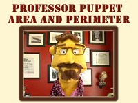 Professor Puppet Area and Perimeter